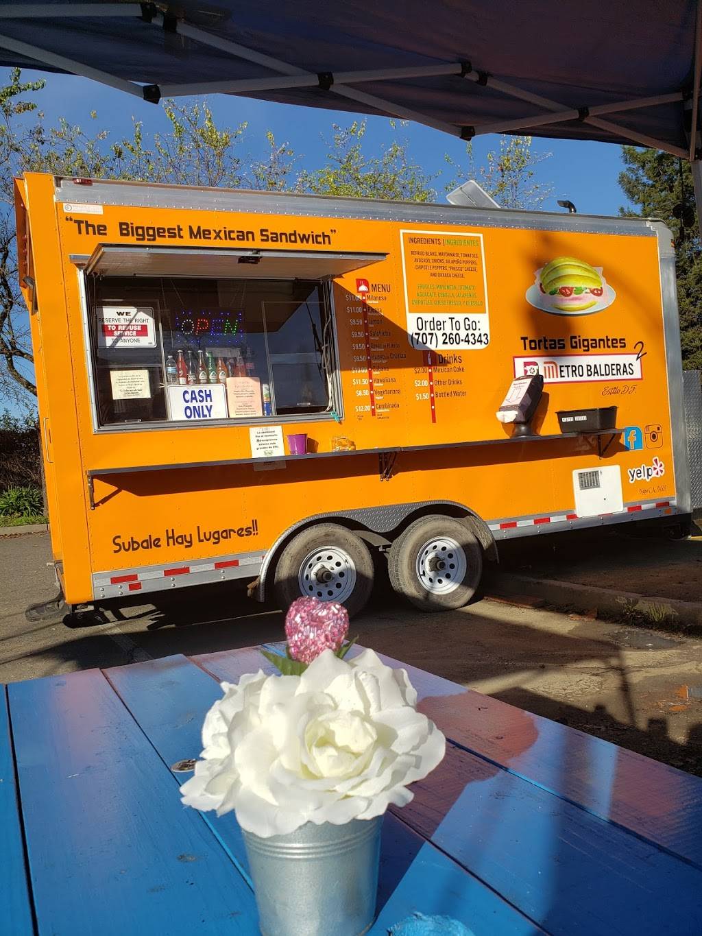 Tortas Gigantes Metro Balderas 2 | restaurant | 1289 Sebastopol Rd, Santa Rosa, CA 95407, USA | 7072604343 OR +1 707-260-4343