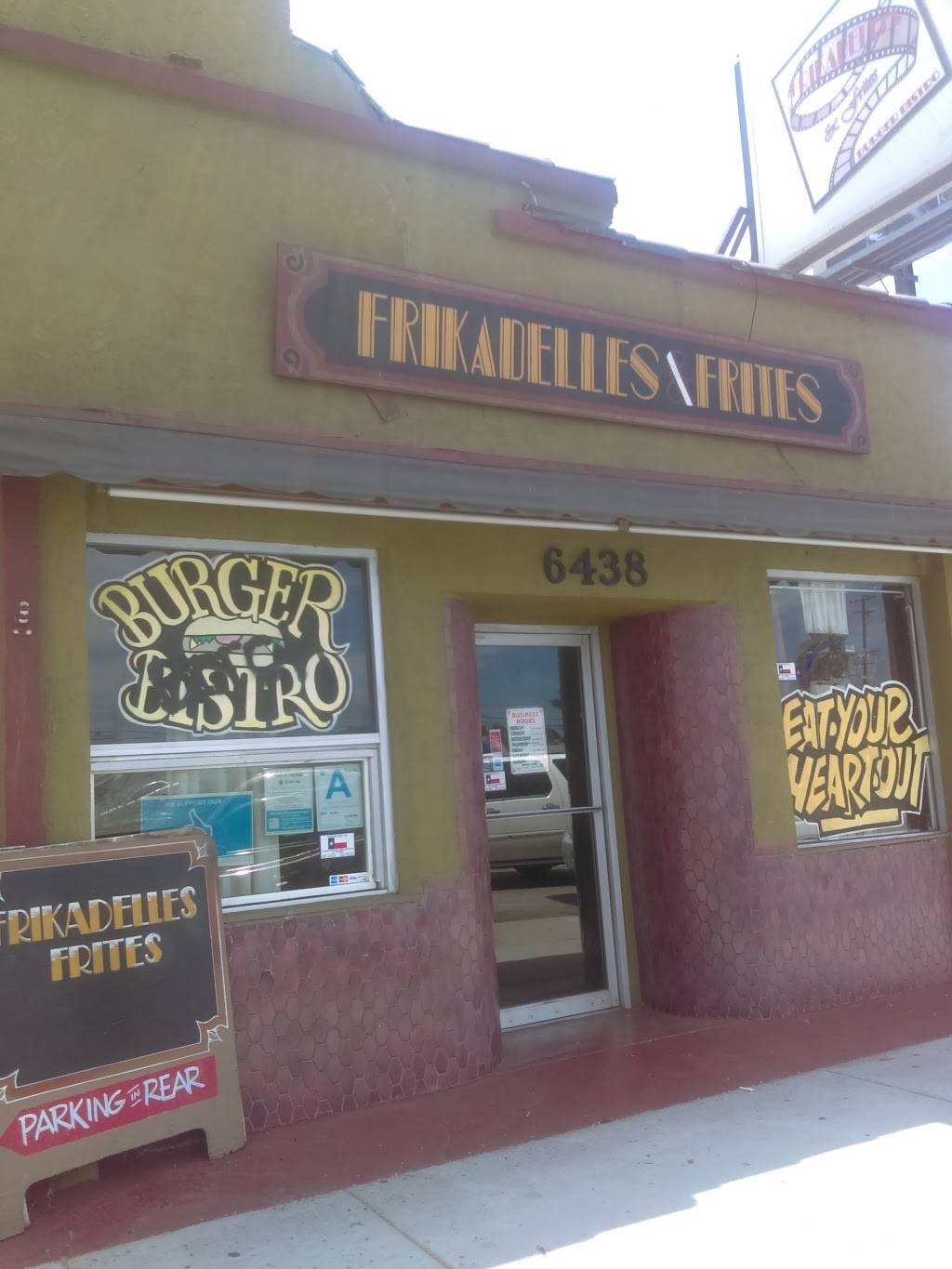 Frikadelles& Frites | restaurant | 6438 Whittier Blvd, East Los Angeles, CA 90022, USA | 3237282207 OR +1 323-728-2207