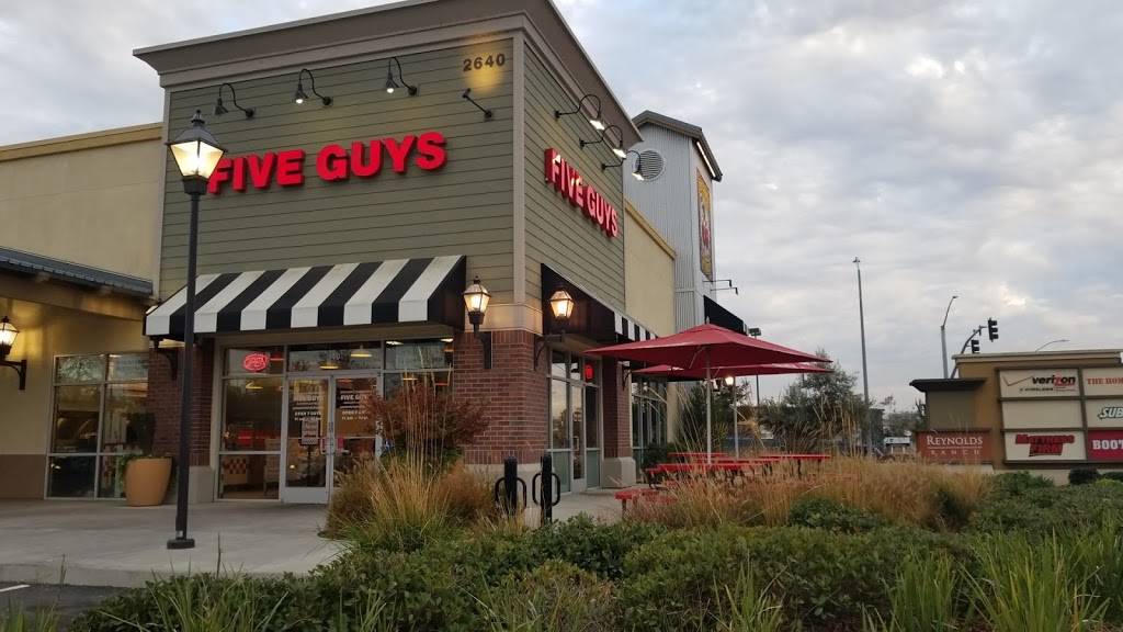 Five Guys | meal takeaway | 2640 Reynolds Ranch Pkwy, Lodi, CA 95240, USA | 2093339750 OR +1 209-333-9750