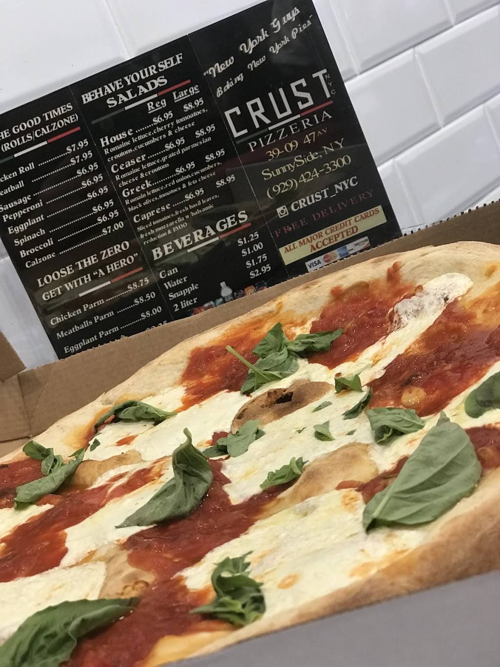 CRUST NYC | restaurant | 39-09 47th Ave, Sunnyside, NY 11104, USA | 9294243300 OR +1 929-424-3300