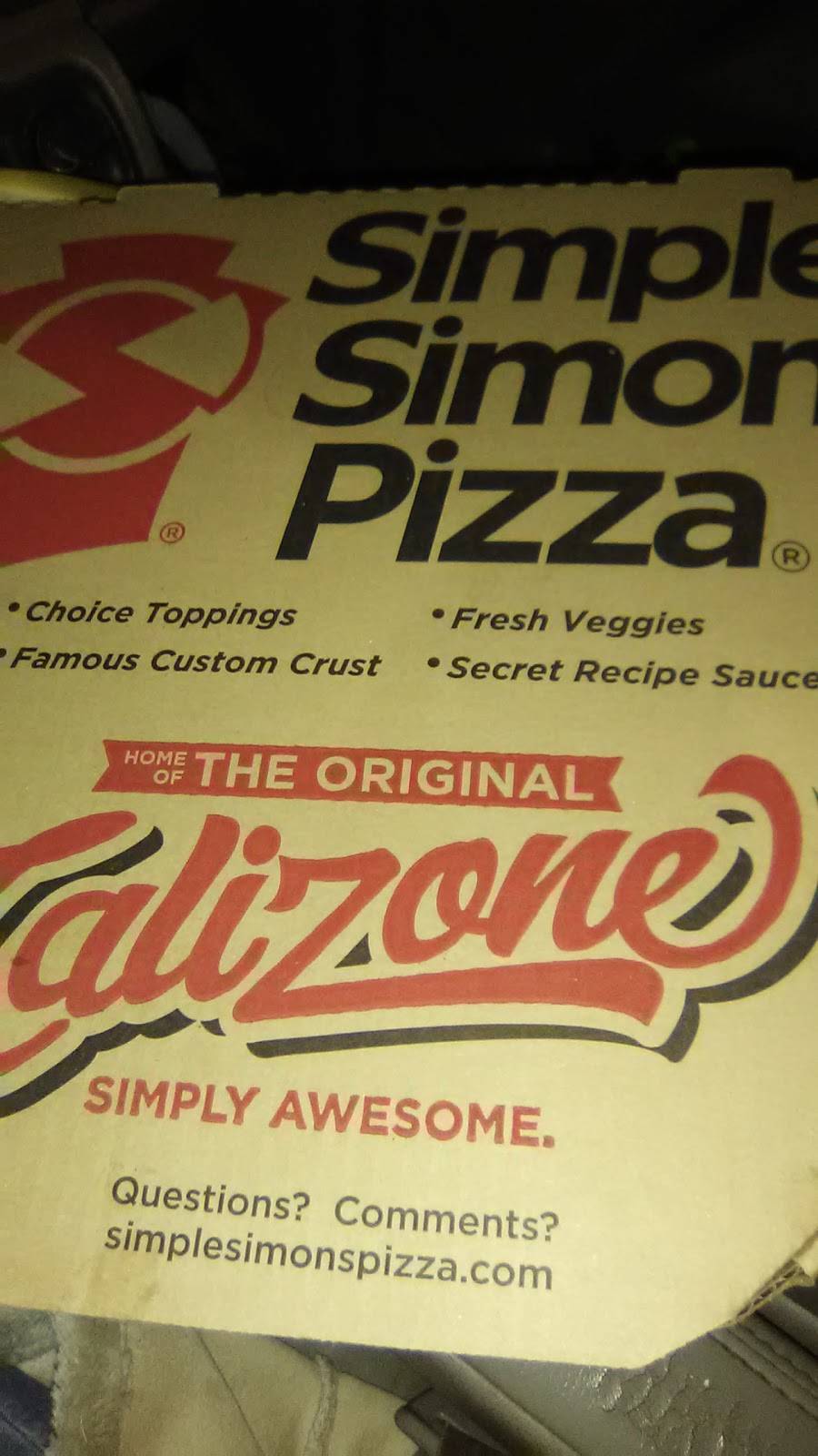 Simple Simons Pizza | restaurant | 2203 Fayetteville Rd, Van Buren, AR 72956, USA | 4794715805 OR +1 479-471-5805