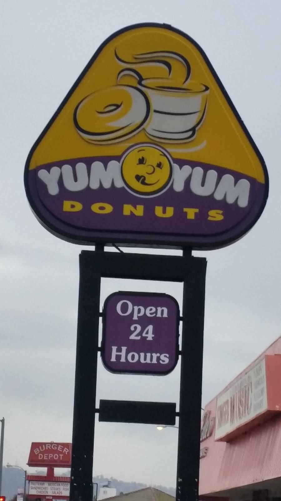 Yum Yum Donuts | cafe | 1225 N Hacienda Blvd, La Puente, CA 91744, USA | 6269179251 OR +1 626-917-9251