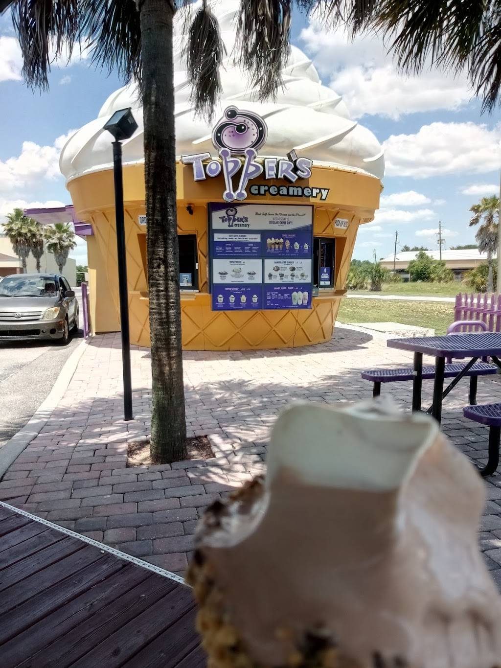 Toppers Creamery Lake Wales | restaurant | 5113, 2019 FL-60, Lake Wales, FL 33898, USA | 8639496001 OR +1 863-949-6001
