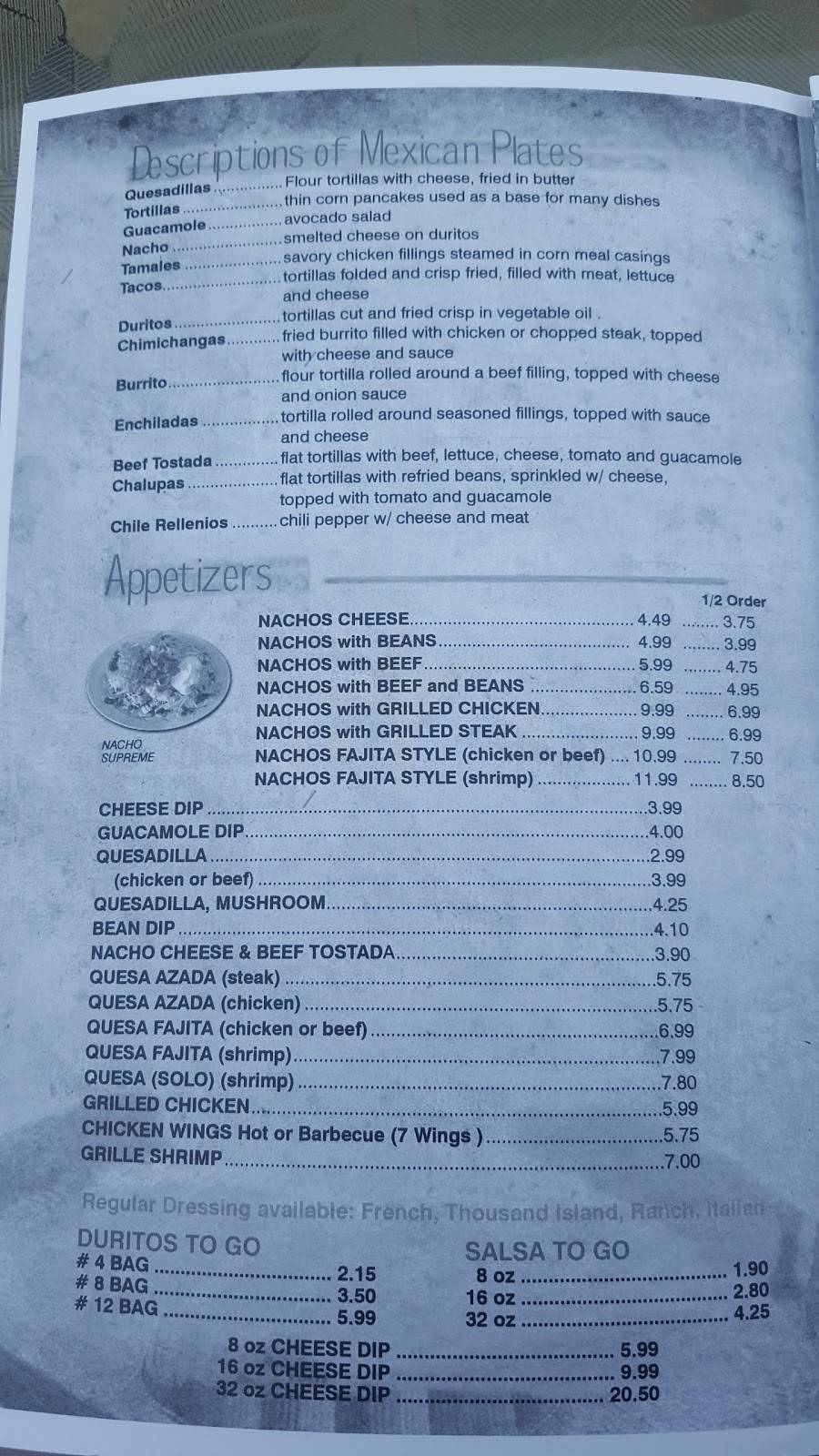 Los Dos Charros | restaurant | 406 E 22nd St, Huntingburg, IN 47542, USA | 8126835724 OR +1 812-683-5724