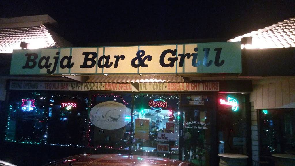 Baja Bar & Grill | restaurant | 4755 S Maryland Pkwy, Las Vegas, NV 89119, USA | 7027368830 OR +1 702-736-8830