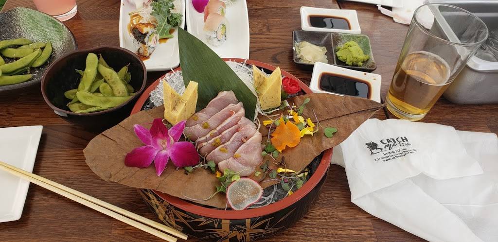 Catch Me Sushi | restaurant | 7234 Canoga Ave, Canoga Park, CA 91303, USA | 8187221443 OR +1 818-722-1443