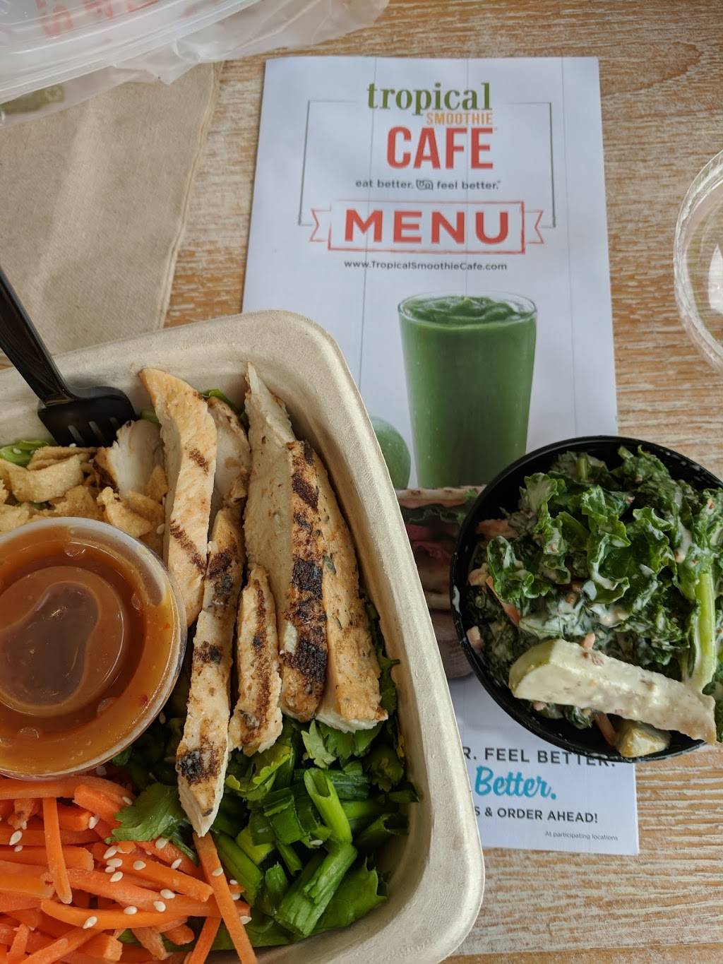 Tropical Smoothie Cafe | restaurant | 2324 Whitesburg Dr SE, Huntsville, AL 35801, USA | 2565399688 OR +1 256-539-9688