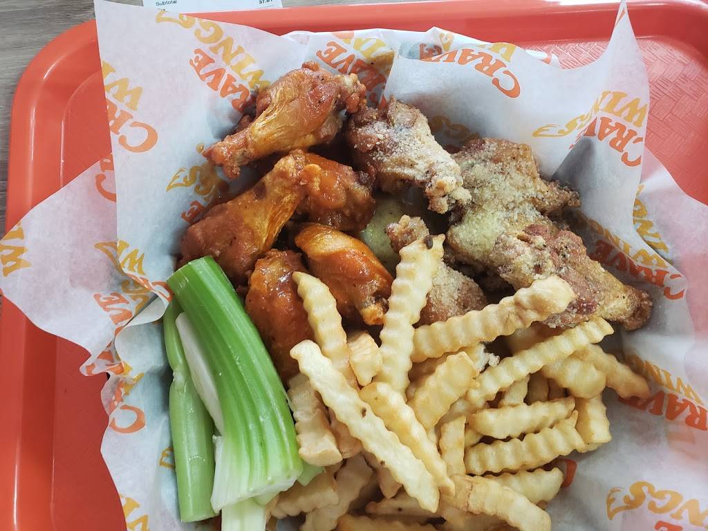 Crave Wings | restaurant | 13633 Warwick Blvd #1, Newport News, VA 23602, USA | 7578729464 OR +1 757-872-9464