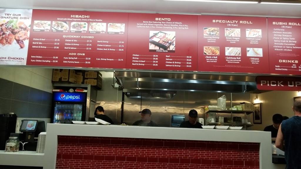 Quickway Hibachi | restaurant | 15475 Annapolis Rd # 160, Bowie, MD 20715, USA | 3018601866 OR +1 301-860-1866