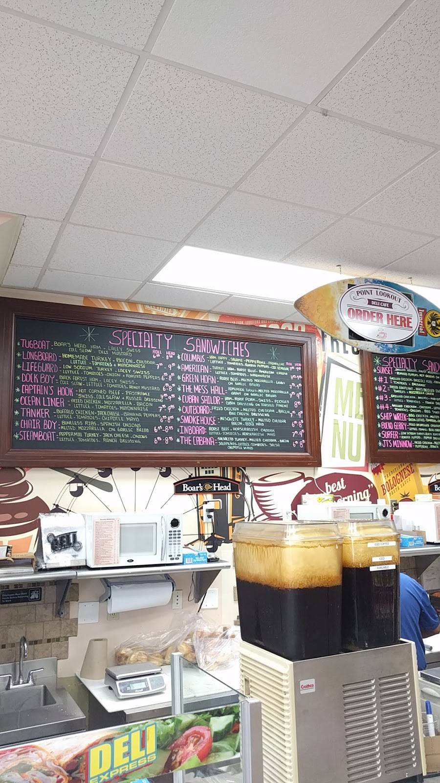 Point lookout deli cafe | meal takeaway | 1 Lido Blvd, Point Lookout, NY 11569, USA | 5164323354 OR +1 516-432-3354