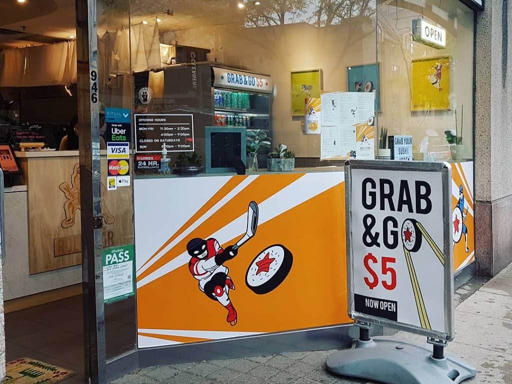 Rollstar Sushi | meal takeaway | 946 Yonge St, Toronto, ON M4W 2J2, Canada | 4169682019 OR +1 416-968-2019