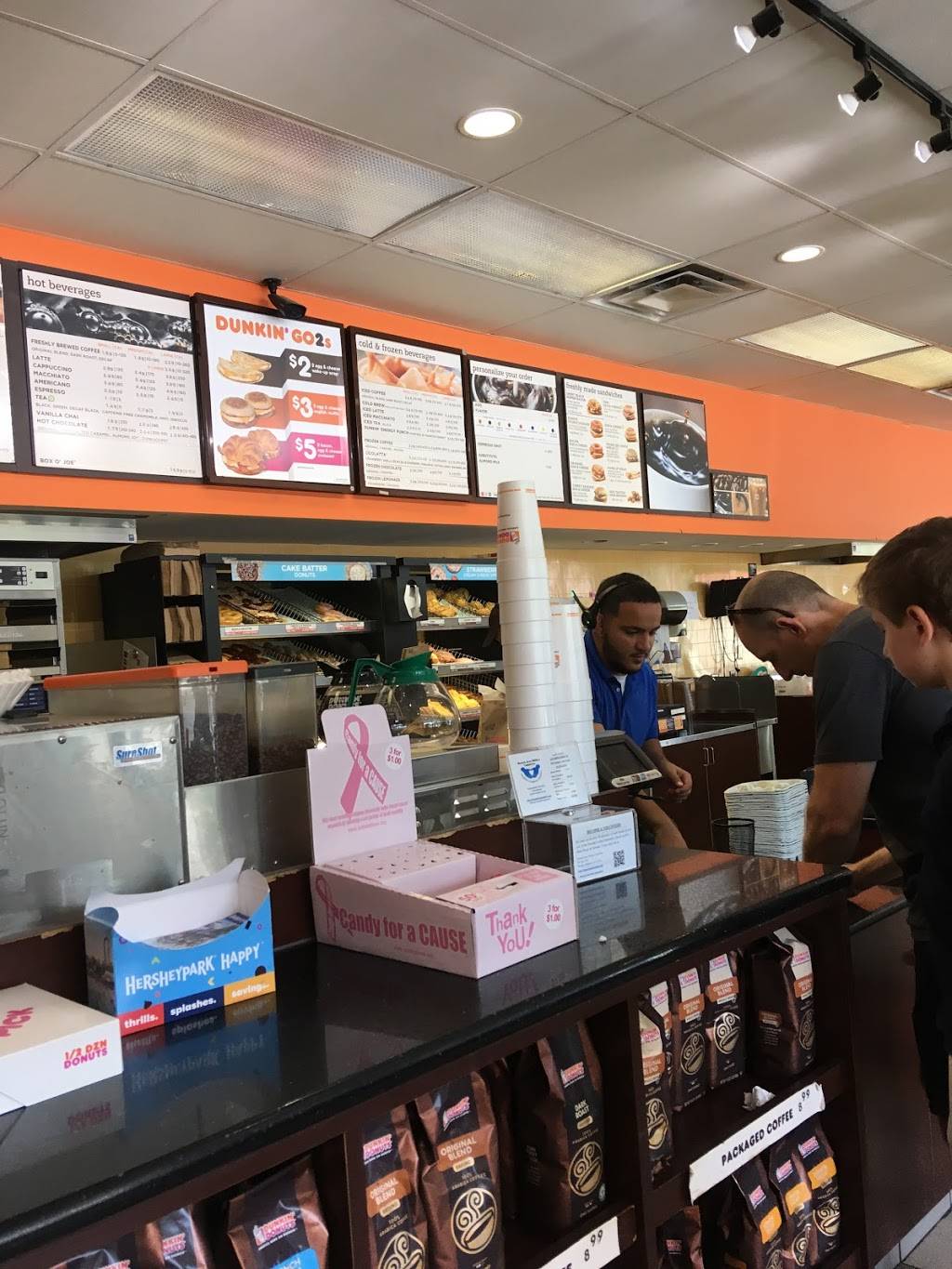 Dunkin | cafe | 1002 S College Ave, Newark, DE 19713, USA | 3023696447 OR +1 302-369-6447