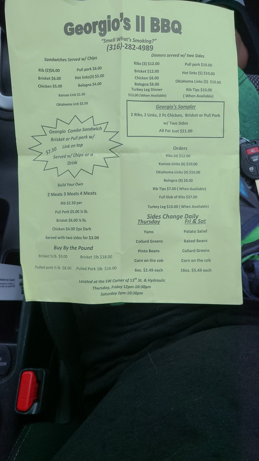 Georgios Il BBQ | restaurant | 1649 E 13th St N, Wichita, KS 67214, USA | 3162824989 OR +1 316-282-4989
