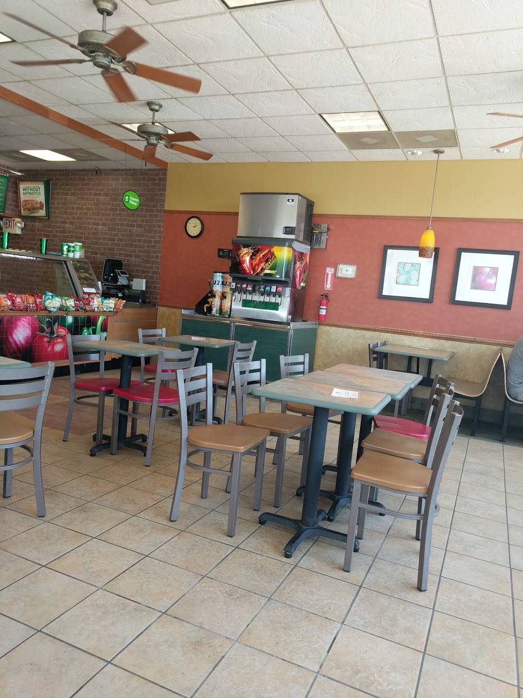 Subway | meal takeaway | 1453 G 76 Hwy, I 35 Exit 43, New Virginia, IA 50210, USA | 6414493422 OR +1 641-449-3422