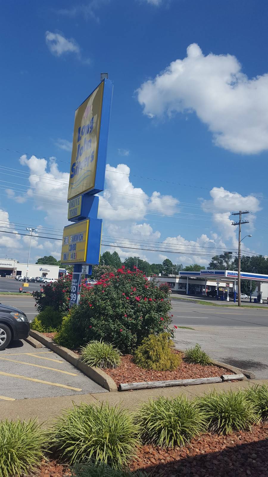 Long John Silvers | restaurant | 1505 N Locust Ave, Lawrenceburg, TN 38464, USA | 9317627001 OR +1 931-762-7001
