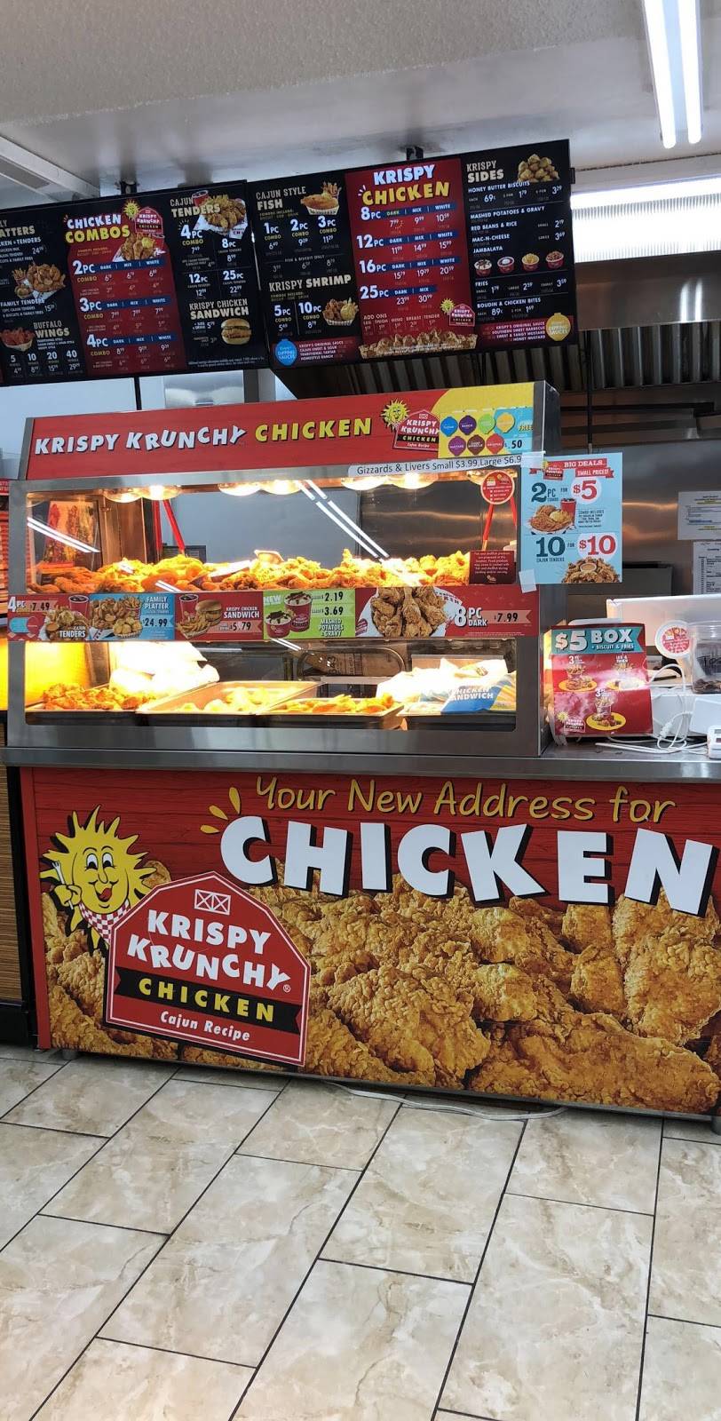 Krispy Krunchy Chicken @ Outpost Citgo | restaurant | 1950 W Park Ave, Edgewater, FL 32132, USA | 3864268806 OR +1 386-426-8806