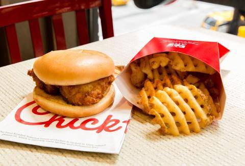 Chick-fil-A | restaurant | 28644 US-290, Cypress, TX 77433, USA | 2812567120 OR +1 281-256-7120
