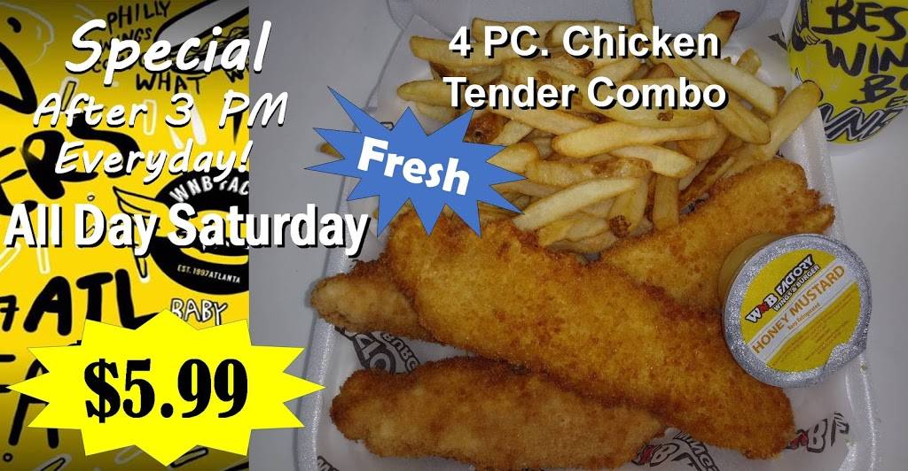 WNB Factory Marietta | restaurant | 611 South Marietta Pkwy SE, Marietta, GA 30060, USA | 6783547035 OR +1 678-354-7035