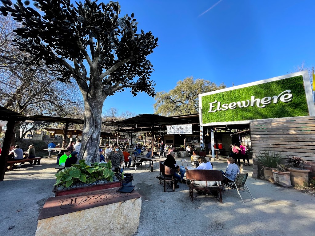Elsewhere Garden Bar & Kitchen | restaurant | 103 E Jones Ave, San Antonio, TX 78215, USA | 2104469303 OR +1 210-446-9303