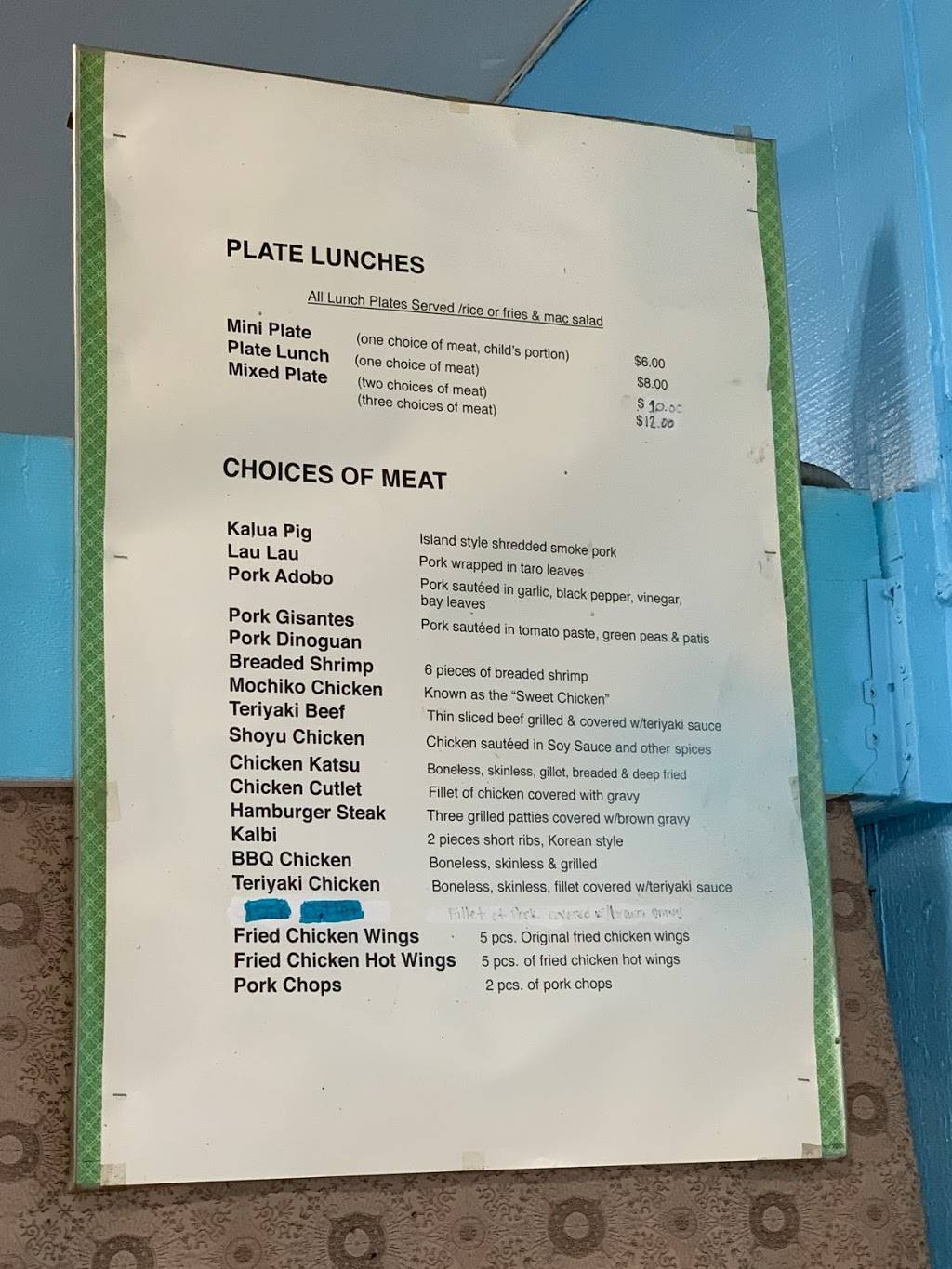 Kens In Plus Out Plate Lunch | meal takeaway | 41-1537 Kalanianaʻole Hwy, Waimanalo, HI 96795, USA | 8082598900 OR +1 808-259-8900