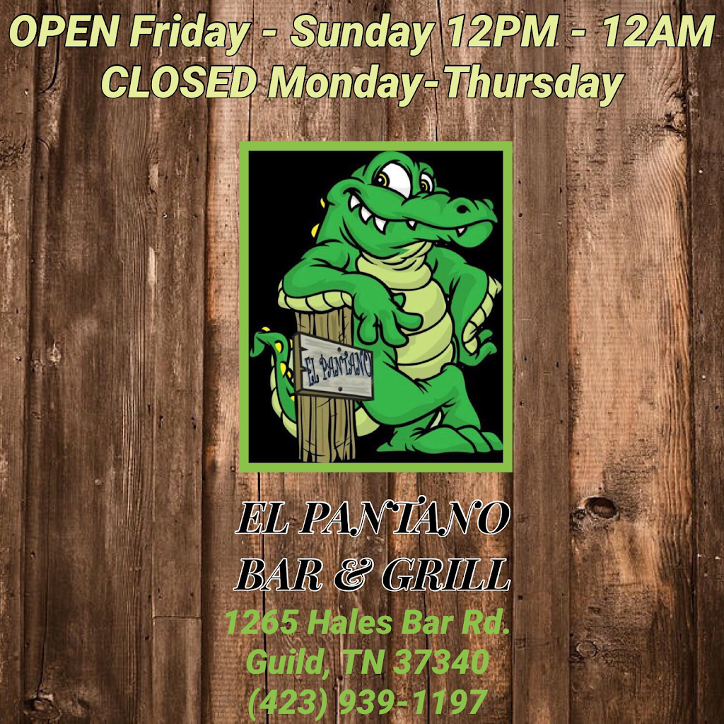 El Pantano Bar & Grill | restaurant | 1265 Hales Bar Rd, Guild, TN 37340, USA | 4239391197 OR +1 423-939-1197