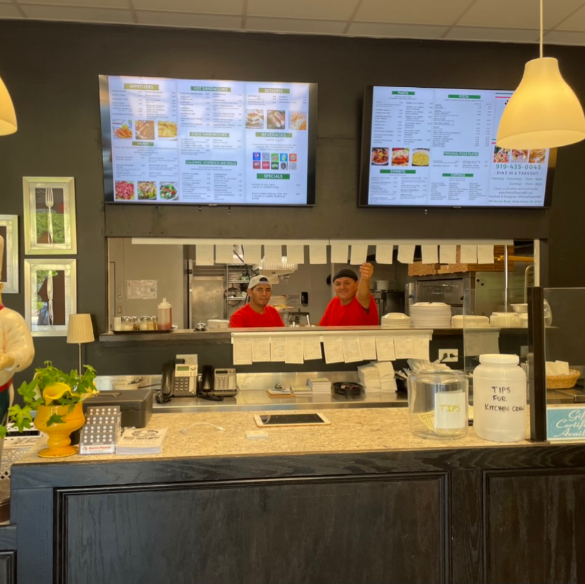 Marios Pizzeria | restaurant | 999 Durham Rd Suite 105, Wake Forest, NC 27587, USA | 9194350045 OR +1 919-435-0045