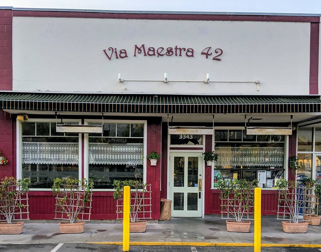 Via Maestra 42 | restaurant | 3343 State St, Santa Barbara, CA 93105, USA | 8055696522 OR +1 805-569-6522