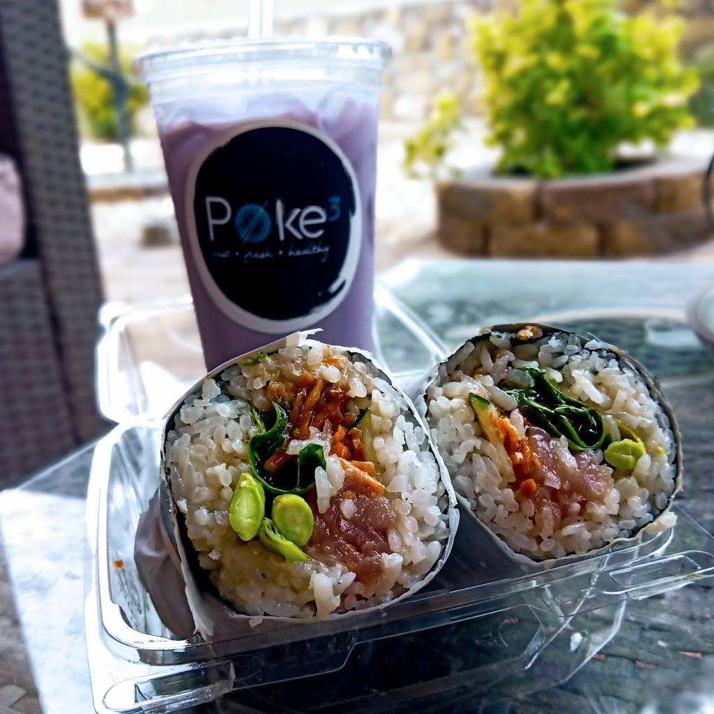 Poke³ Las cruces | restaurant | 3841 E Lohman Ave Suite #3, Las Cruces, NM 88011, USA | 5752224873 OR +1 575-222-4873