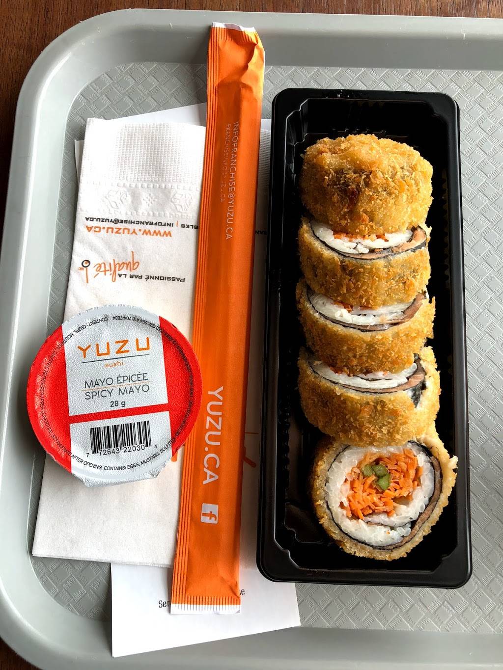 Yuzu sushi | meal takeaway | 3500 Chemin des Quatre-Bourgeois, Québec, QC G1W 2L2, Canada | 4186533339 OR +1 418-653-3339