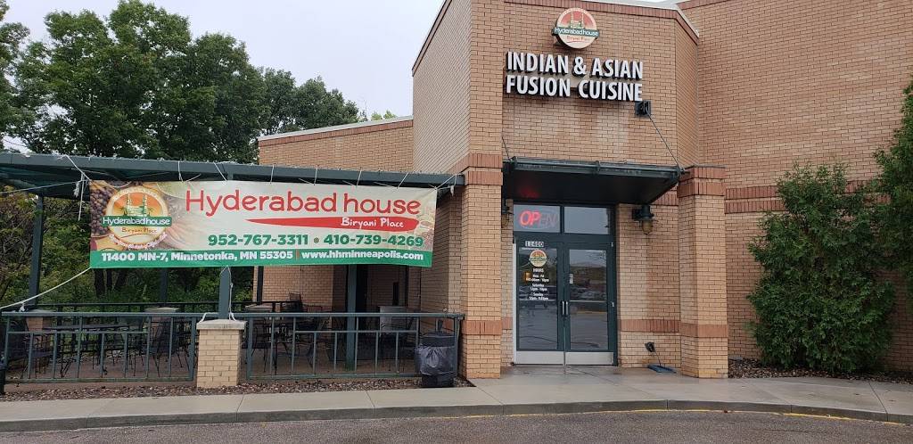 Hyderabad House Biryani Place - Minnetonka | restaurant | 11400 MN-7, Minnetonka, MN 55305, USA | 9527673311 OR +1 952-767-3311