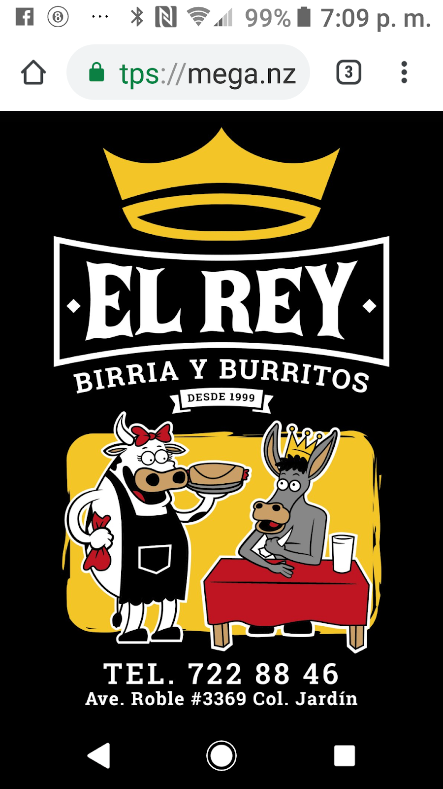 BURRITOS Y BIRRIA "EL REY" | restaurant | Del Roble 3369, Cd Jardin, 22610 Tijuana, B.C., Mexico | 016647228846 OR +52 664 722 8846
