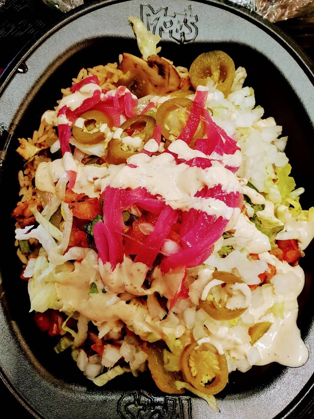 Moes Southwest Grill | restaurant | 10429 Olive Blvd, Creve Coeur, MO 63141, USA | 3147316637 OR +1 314-731-6637