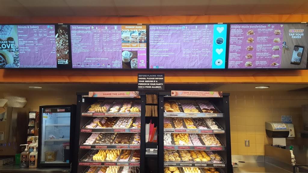 Dunkin | bakery | 1800 Smith St, North Providence, RI 02911, USA | 4013493440 OR +1 401-349-3440