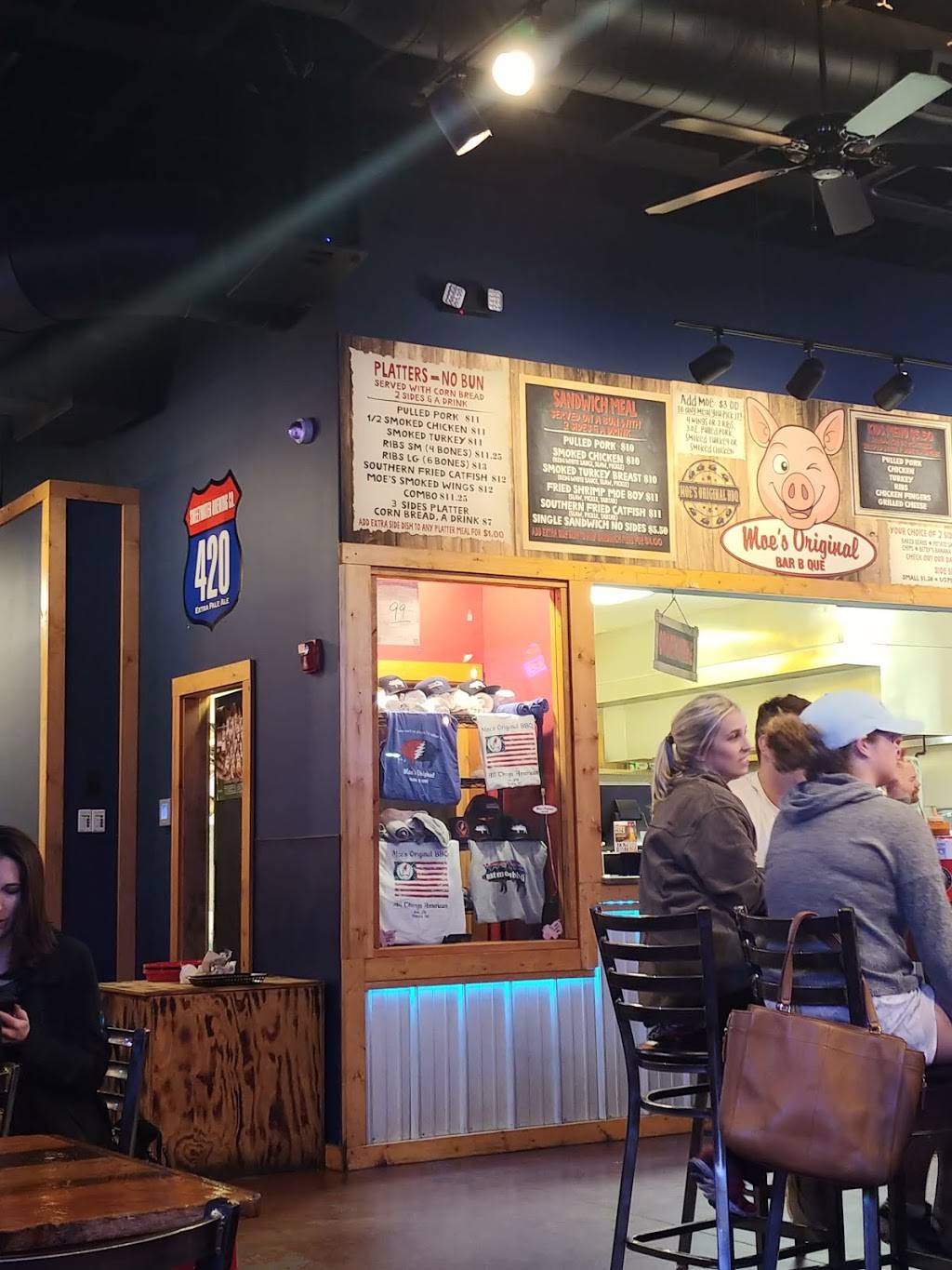 Moes Original BBQ | meal takeaway | 2319 Bent Creek Rd #100, Auburn, AL 36830, USA | 3343297049 OR +1 334-329-7049