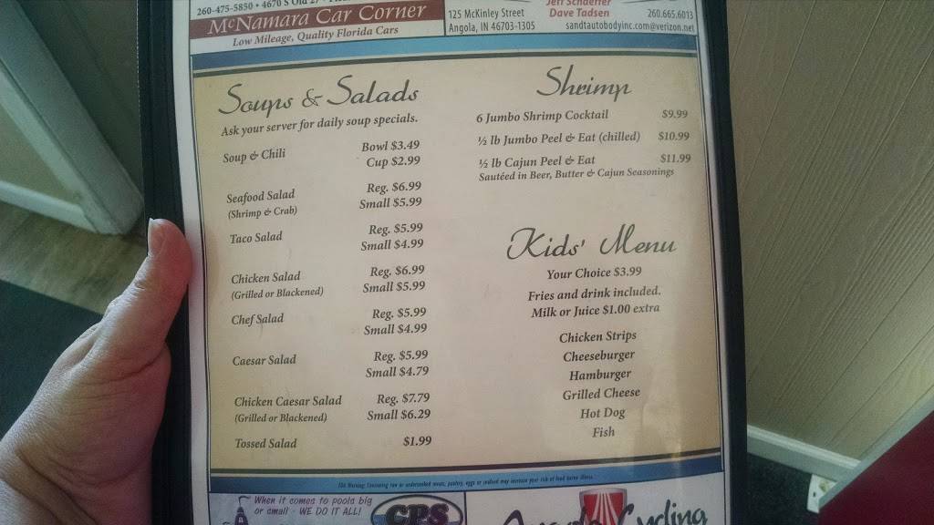 Lakers Food & Spirits | restaurant | 7610 S Lake St, Hamilton, IN 46742, USA | 2604883582 OR +1 260-488-3582