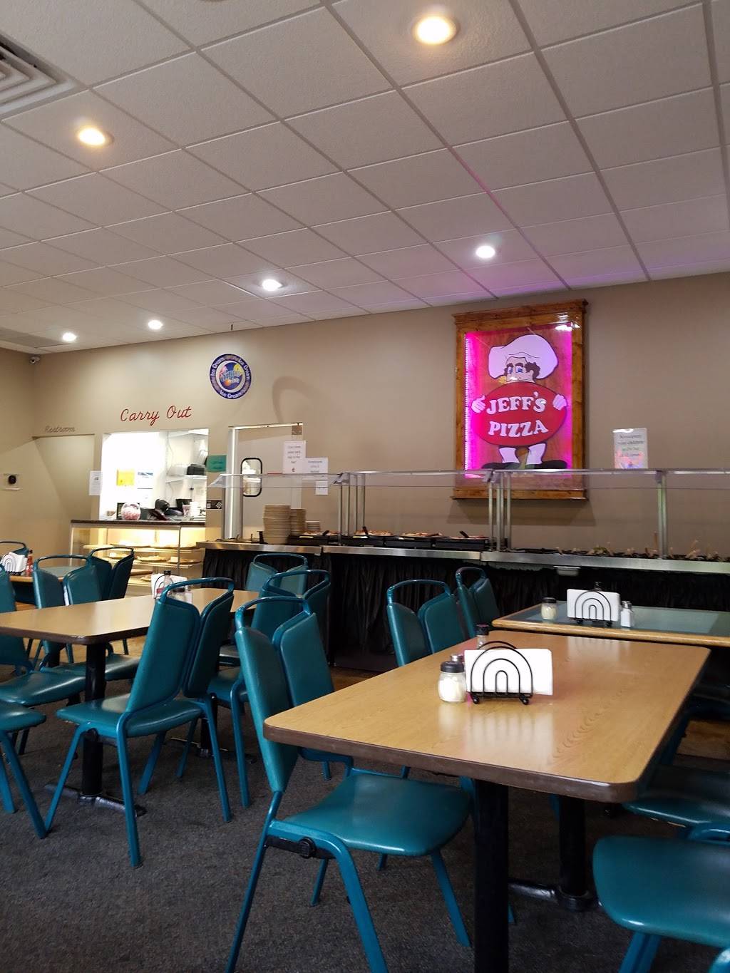 Jeffs Pizza | restaurant | 400 E Main St, Knightstown, IN 46148, USA | 7653455775 OR +1 765-345-5775