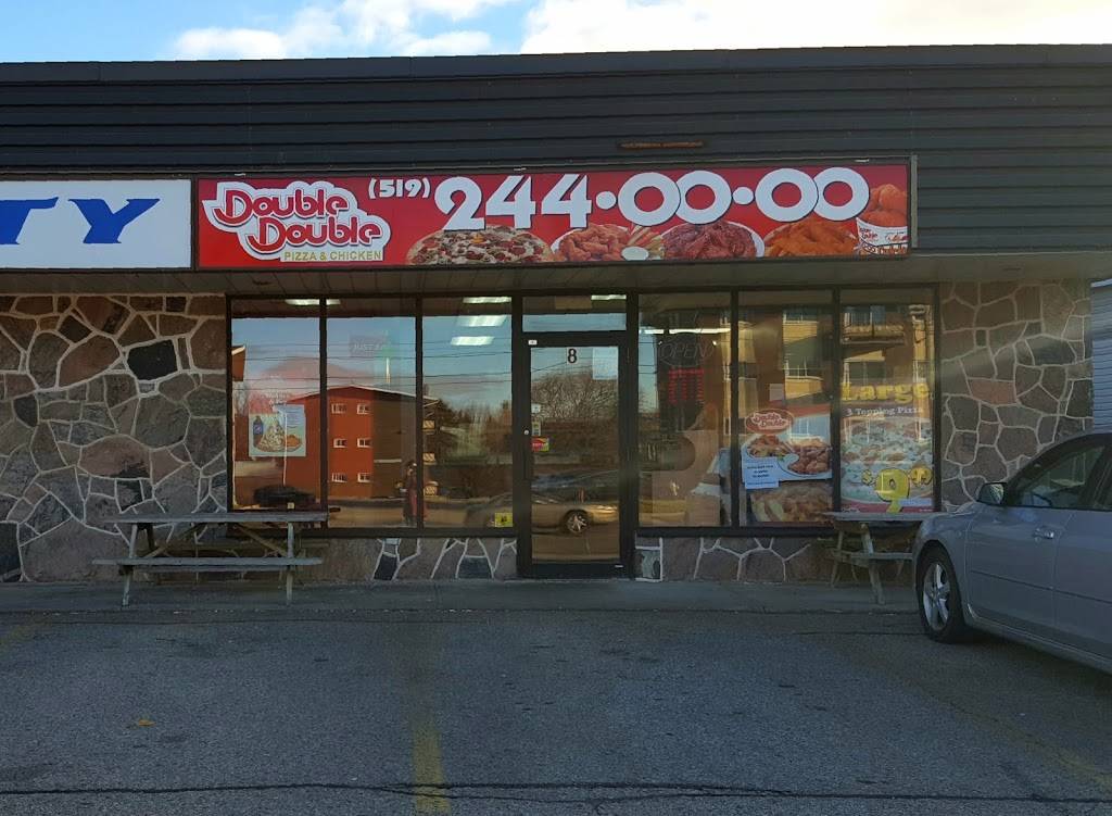 Double Double Pizza | restaurant | 347 Erb St W, Waterloo, ON N2L 1W4, Canada | 5199547666 OR +1 519-954-7666