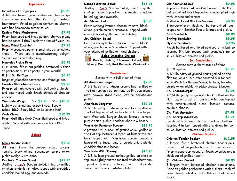 Westside Family Grill | restaurant | 4447 LA-1, Port Allen, LA 70767, USA | 2257493663 OR +1 225-749-3663