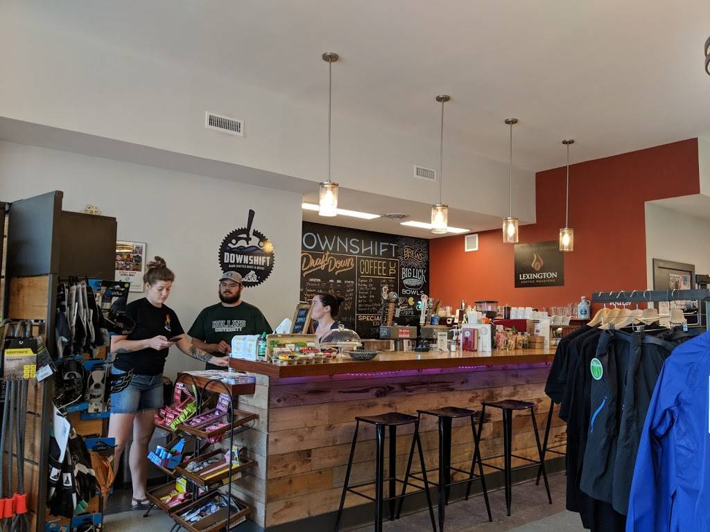 Downshift - Coffee, Bikes, Beer | cafe | 416 Campbell Ave SW #102, Roanoke, VA 24016, USA | 5407392453 OR +1 540-739-2453