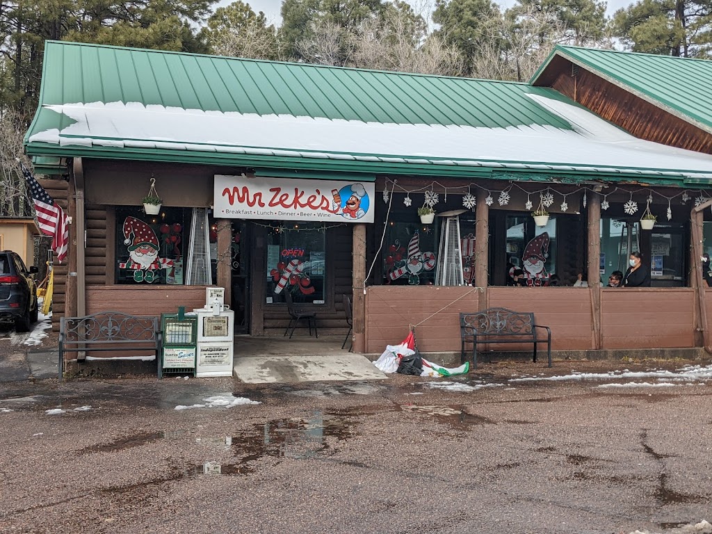 Mr. Zeke’s Restaurant | restaurant | 476 W White Mountain Blvd, Pinetop-Lakeside, AZ 85929, USA | 9283581560 OR +1 928-358-1560