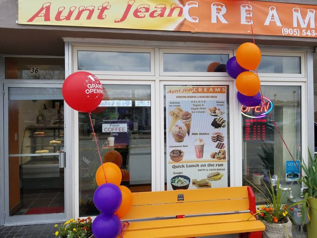 AuntJean Creams | cafe | 36 Parkdale Ave N #3, Hamilton, ON L8H 5W8, Canada | 9055438008 OR +1 905-543-8008