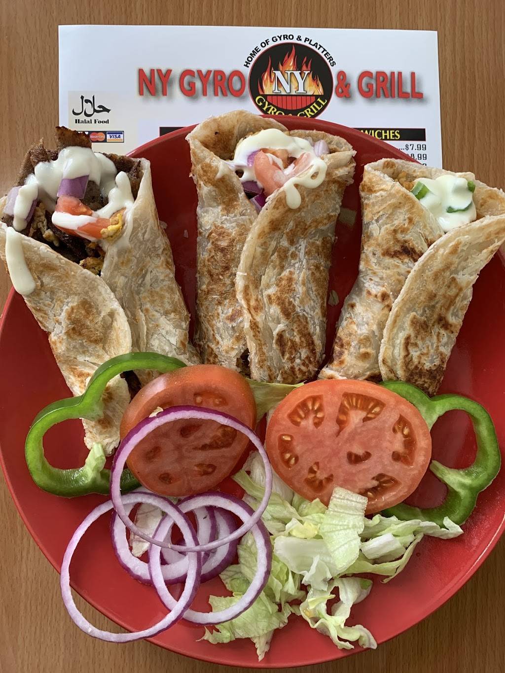 Ny Gyro and Grill | restaurant | 795 Middle Country Rd, Selden, NY 11784, USA | 6316980333 OR +1 631-698-0333