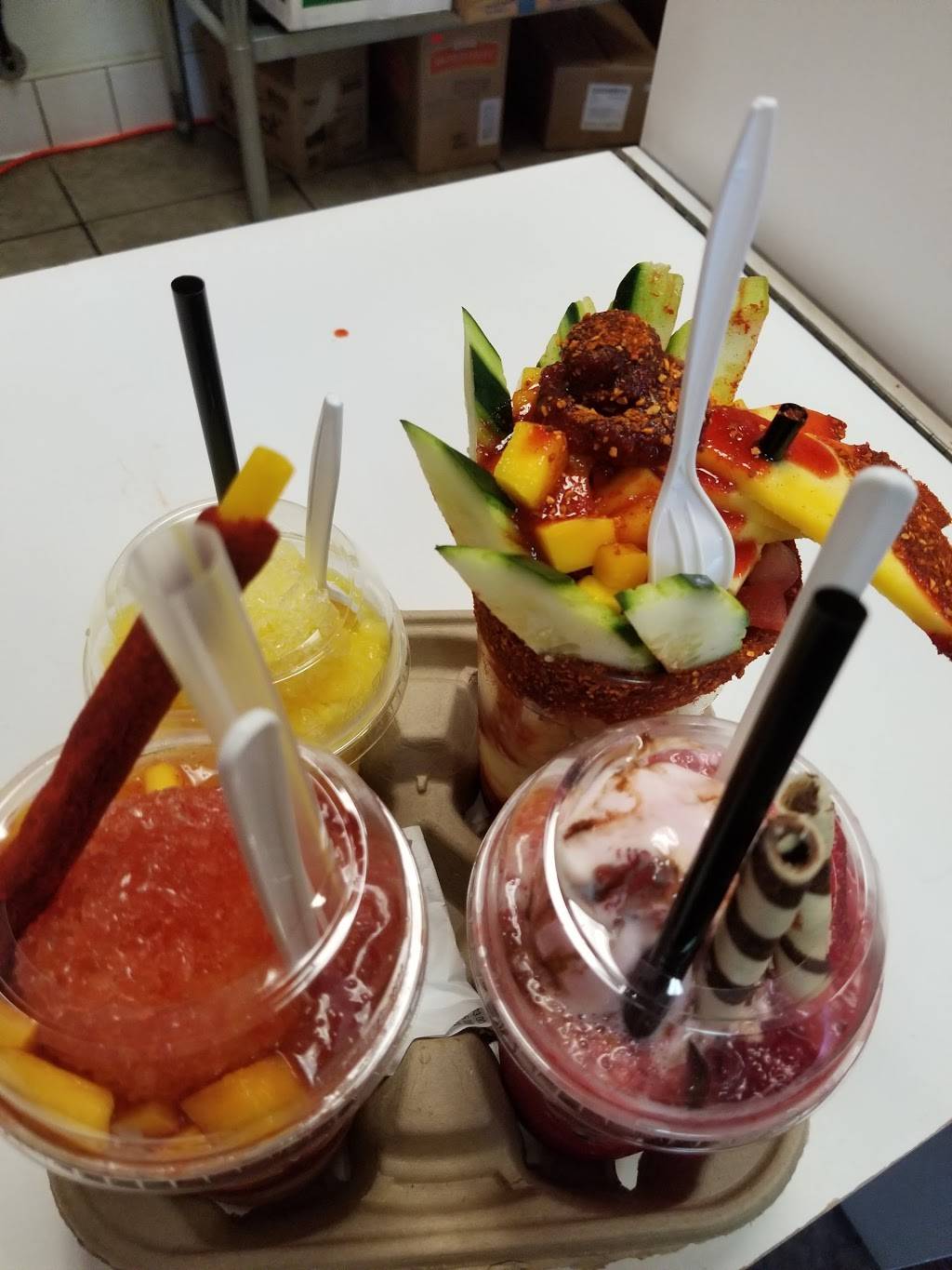 Zurys Raspados | meal takeaway | 8990 Sierra Ave, Fontana, CA 92335, USA | 9097287404 OR +1 909-728-7404