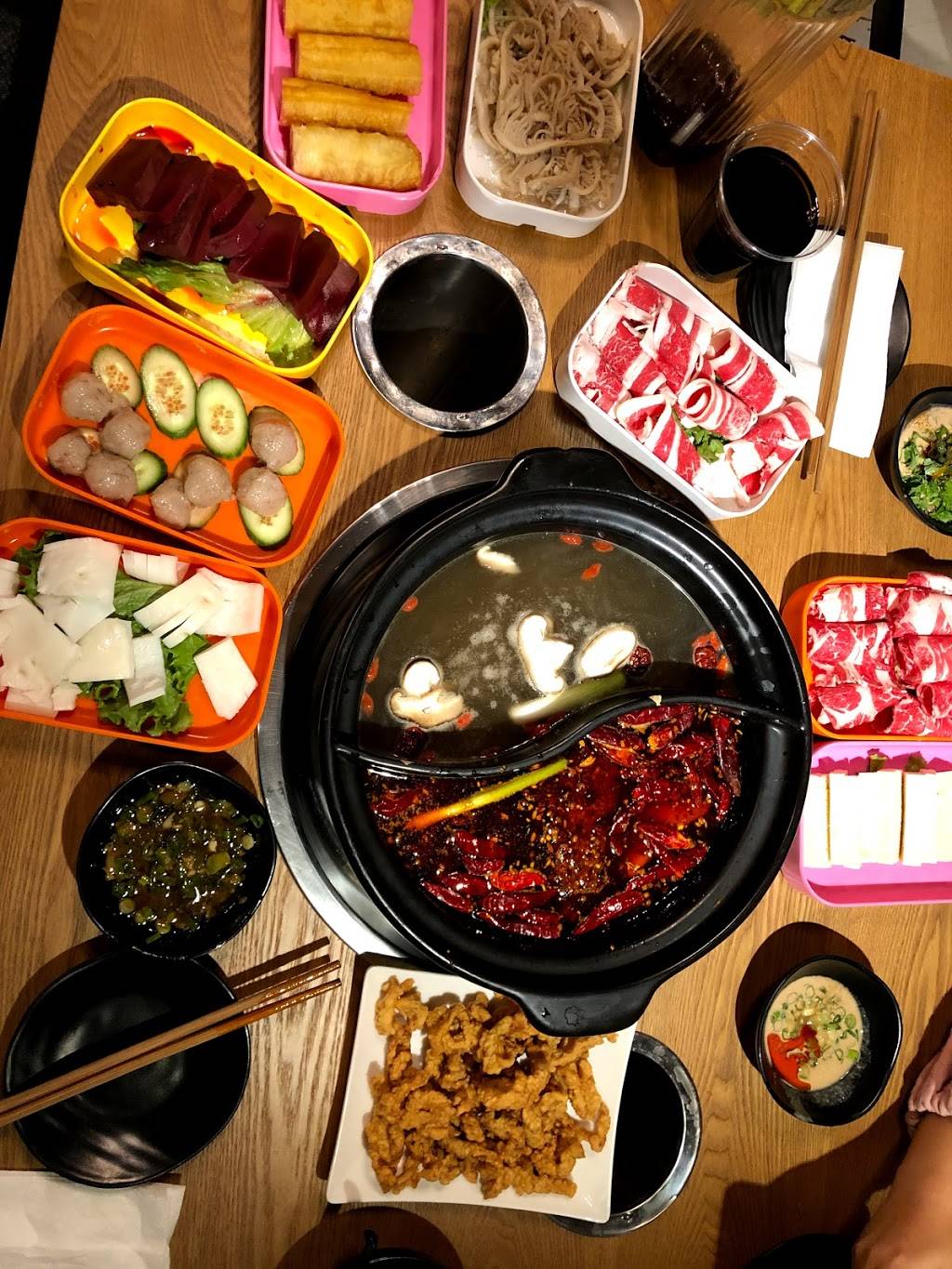 Nice To Meet You Chuan Chuan Hot Pot | restaurant | 18331 Colima Rd, Rowland Heights, CA 91748, USA | 6264742470 OR +1 626-474-2470