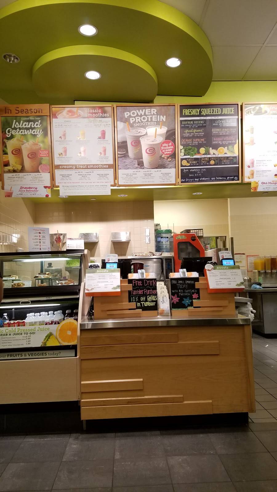 Jamba Juice The Stadium Center | restaurant | 2160 Daniels St, Manteca, CA 95337, USA | 2092392492 OR +1 209-239-2492
