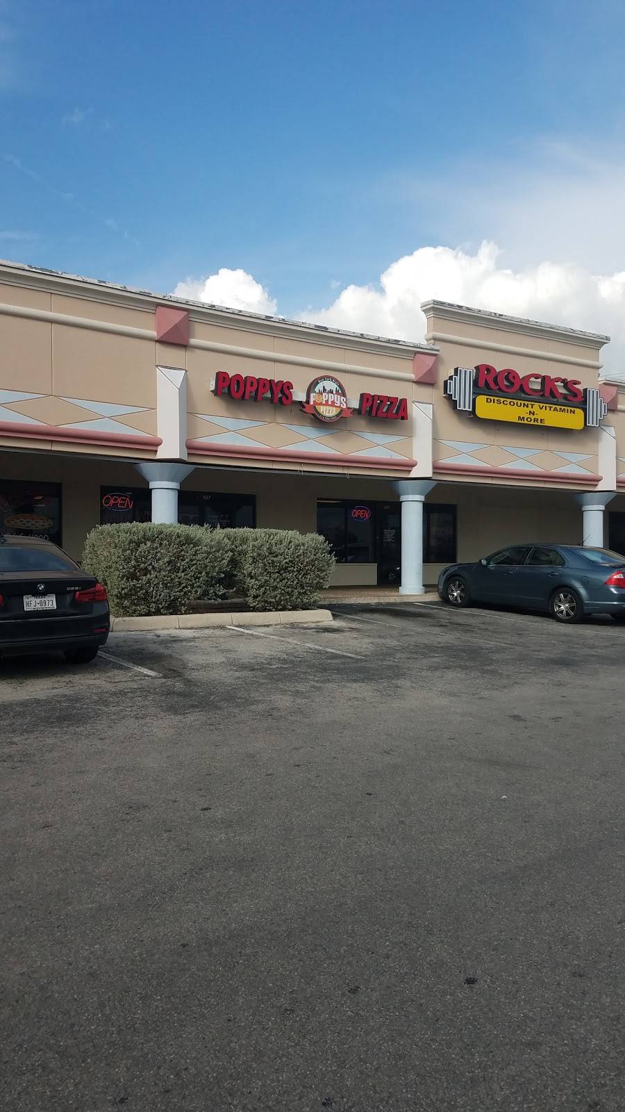 Poppys Pizza | restaurant | 5045 7115 Blanco Road #107, San Antonio, TX 78216, USA | 2103664000 OR +1 210-366-4000