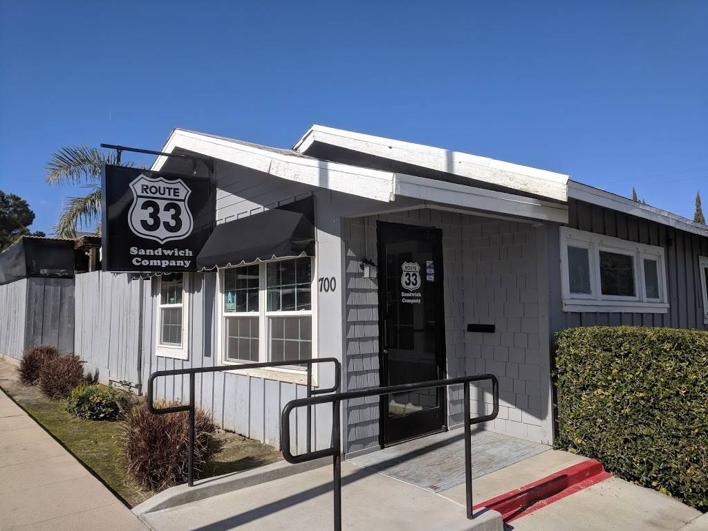 Route 33 Sandwich Co | restaurant | 700 Kern St, Taft, CA 93268, USA | 6617633333 OR +1 661-763-3333