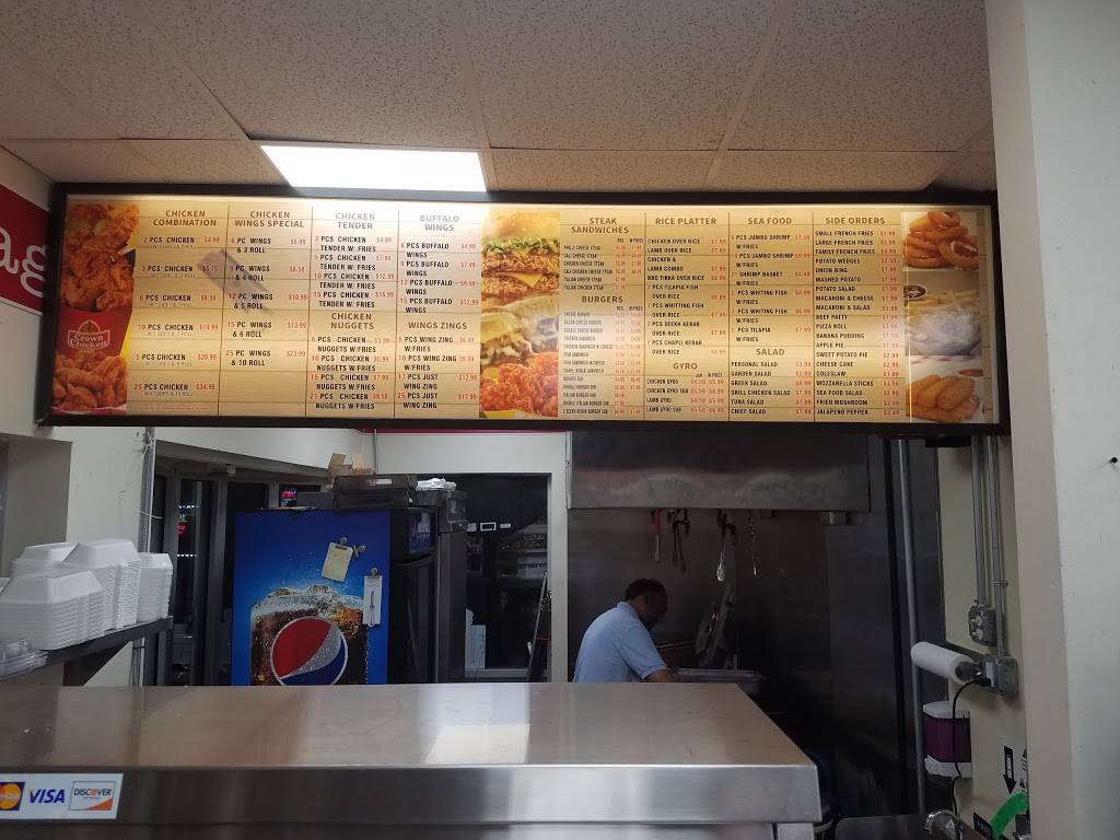 Crown Fried Chicken & Grill | restaurant | 502 N 7th St, Allentown, PA 18102, USA | 6104337605 OR +1 610-433-7605
