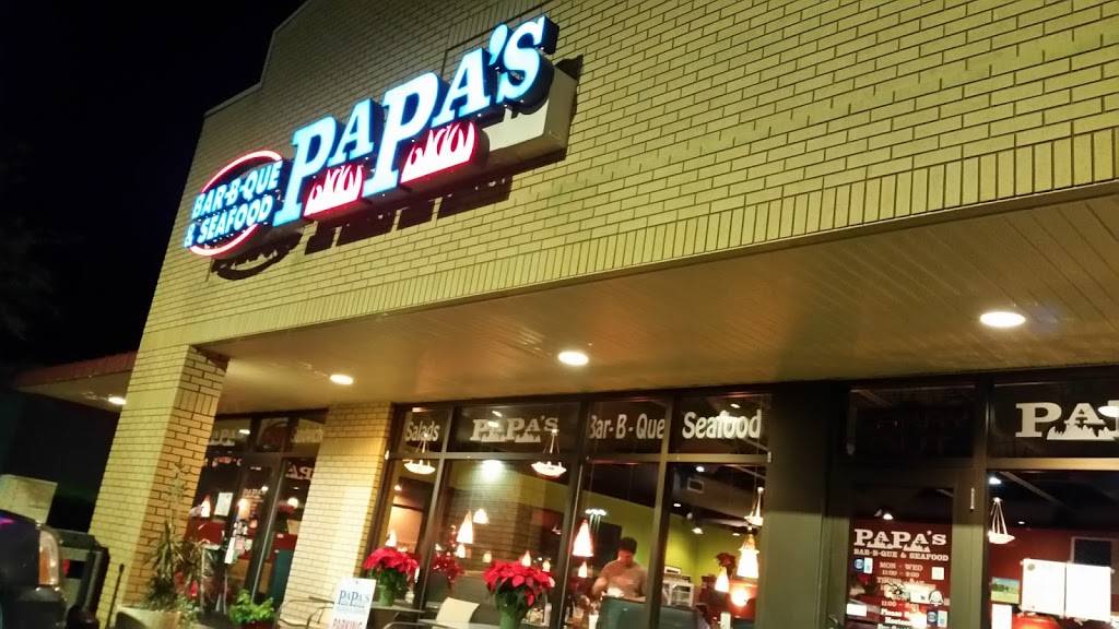 Papas Bar-B-Que & Seafood | restaurant | 119A Charlotte Rd, Savannah, GA 31410, USA | 9128970236 OR +1 912-897-0236