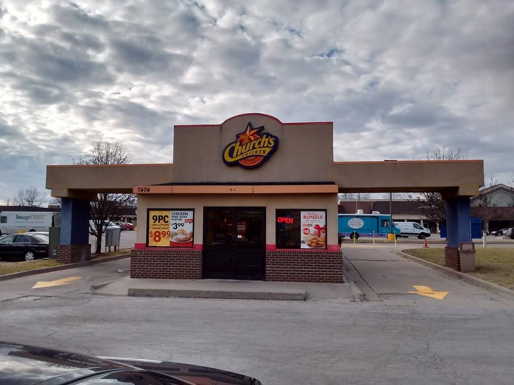 Churchs Chicken | restaurant | 7404 Nieman Rd, Shawnee, KS 66203, USA | 9139621950 OR +1 913-962-1950